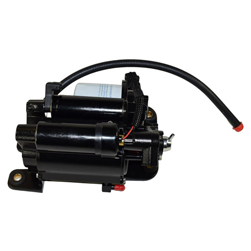 Automotive air suspension compressor unit assembly