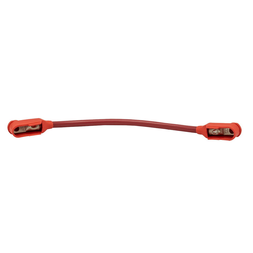 Red electrical connector cable for vehicles