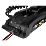 Minn Kota Terrova trolling motor close-up view.