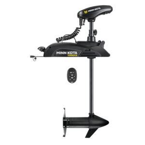 Minn Kota Terrova trolling motor with remote control.