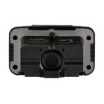 Back view of electrical connector housing.