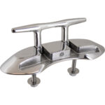 Stainless steel marine folding boat cleat hardware
