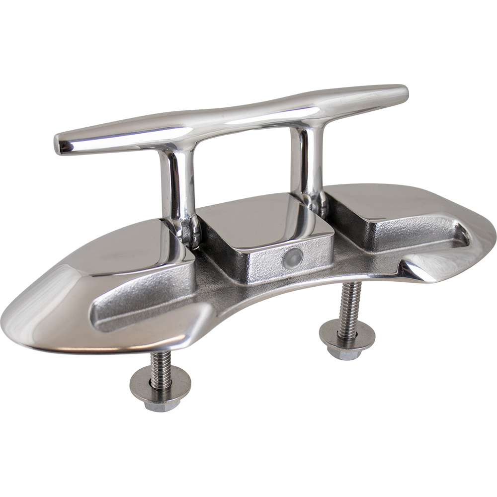 Stainless steel marine folding boat cleat hardware