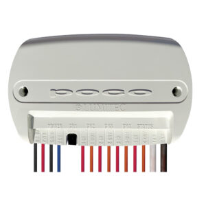 Lumitec POCO lighting controller with wiring.
