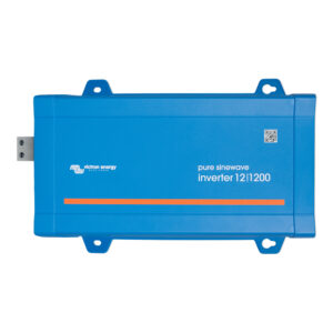 Blue pure sinewave inverter, Victron Energy, 12V 1200W.