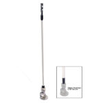 Marine antenna with metal mount base