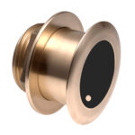 Bronze circular underwater boat light fixture