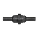 Black plastic inline check valve