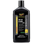 Meguiar's Fine-Cut Cleaner bottle front view.