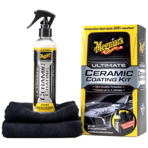 Meguiar's ceramic coating kit with towels included