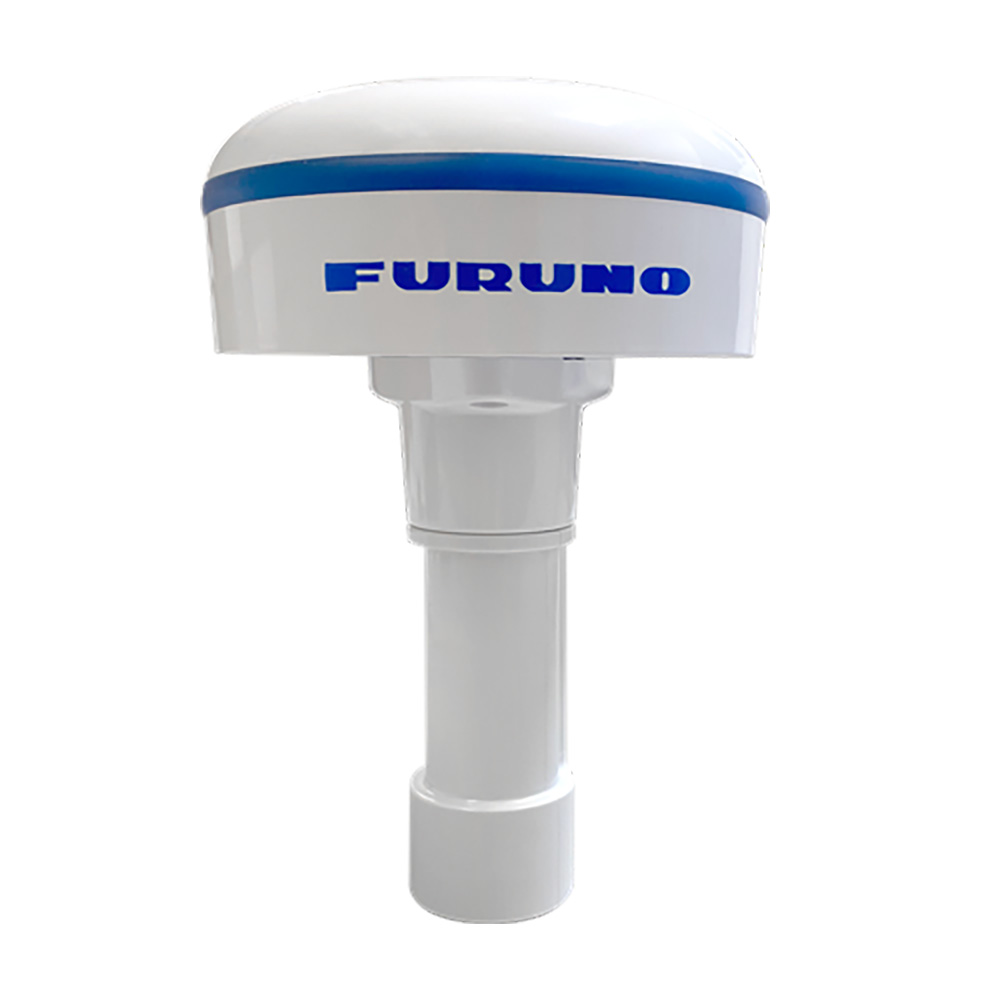 Marine radar sensor device in white and blue