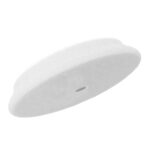 White circular foam pad for car polisher