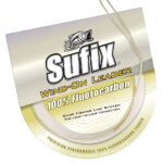 Sufix wind-on leader, 100% fluorocarbon fishing line.