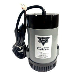 Heavy duty sump pump with power cord