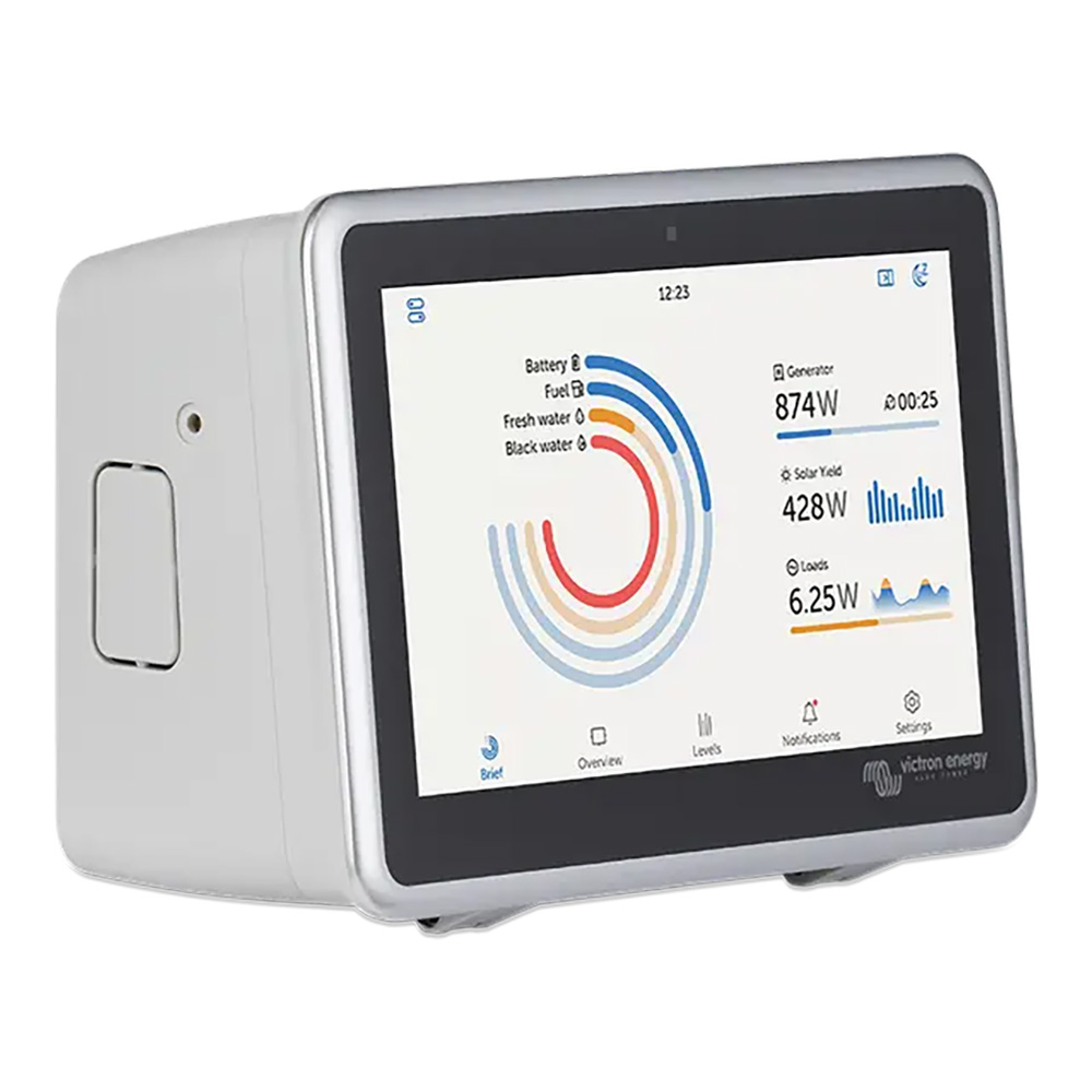 Victron Energy touchscreen monitor display