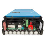 Blue power inverter back panel connections