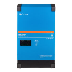 Blue power inverter for electrical systems.