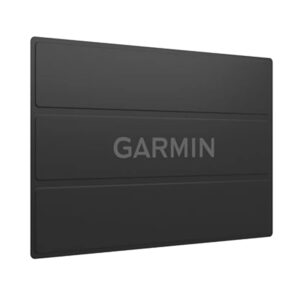 Black Garmin cover panel for electronics.