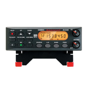 Uniden Bearcat police scanner radio interface display