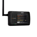 Uniden scanner displaying emergency dispatch channels.