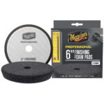 6-inch finishing foam pads packaging and product.