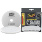 Meguiar's 6-inch microfiber polishing pads, professional quality.
