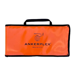 Orange Ankerplex bag with handle