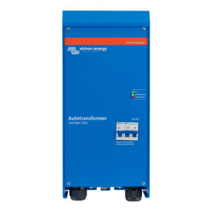 Victron Energy autotransformer in blue housing