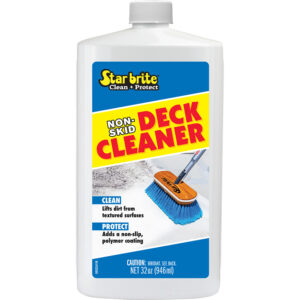 Star brite non-skid deck cleaner bottle.