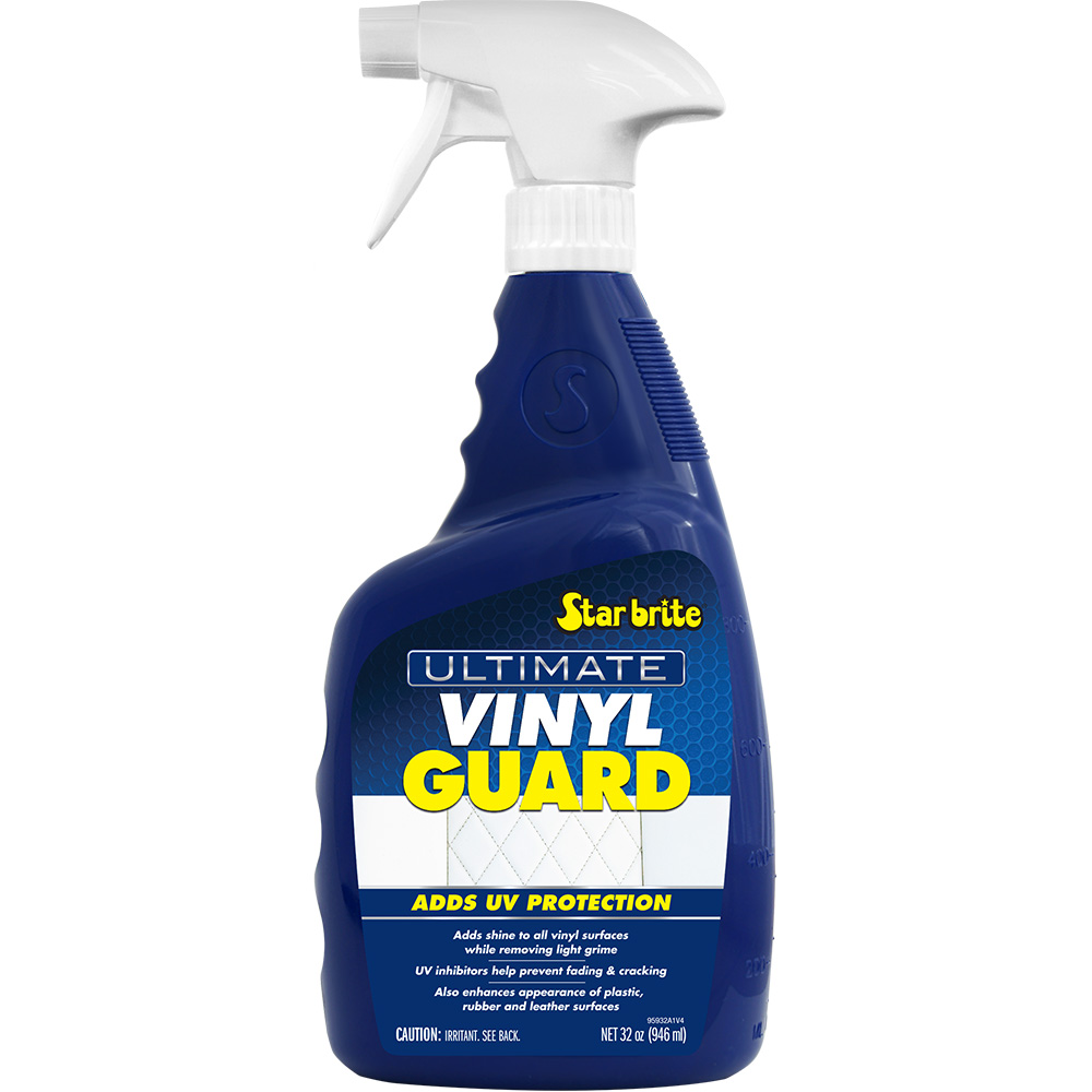 Star Brite Vinyl Guard cleaning spray bottle.