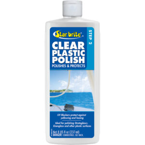 Star brite clear plastic polish bottle