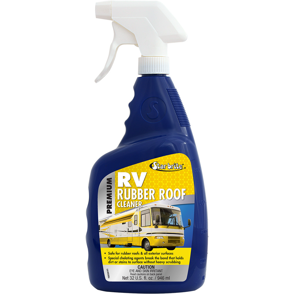 RV rubber roof cleaner bottle