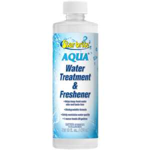 Star brite Aqua water treatment bottle.