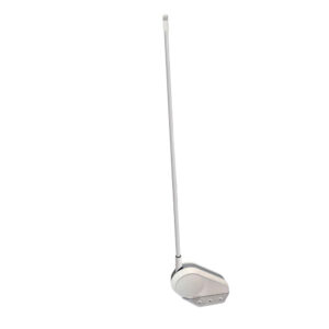 Silver putter golf club with long shaft