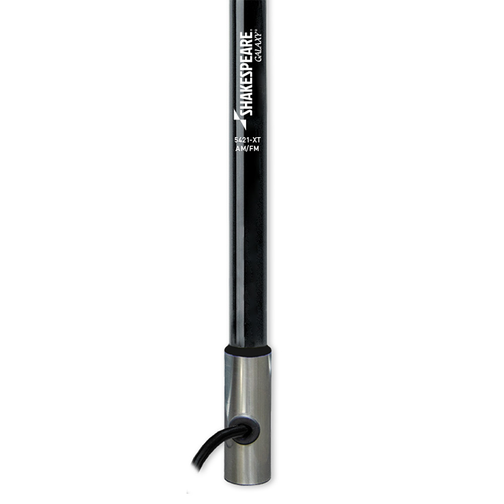 Shakespeare AM/FM antenna with cable and base.