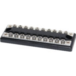 Electric guitar pickup with adjustable pole pieces.