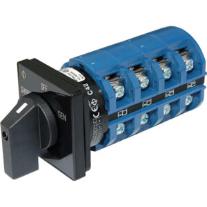 Blue rotary switch with multiple connections