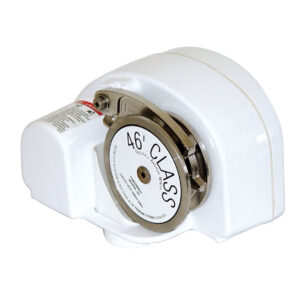 White marine anchor windlass device