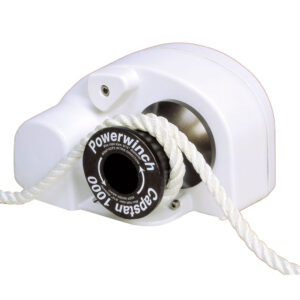 Powerwinch Capstan 1000 with rope attached.