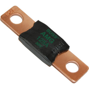 Bussman AMG 125A fuse, 32V automotive connector