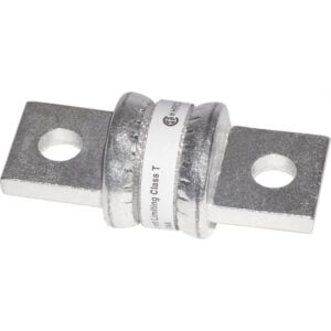 Class T fuse with mounting holes