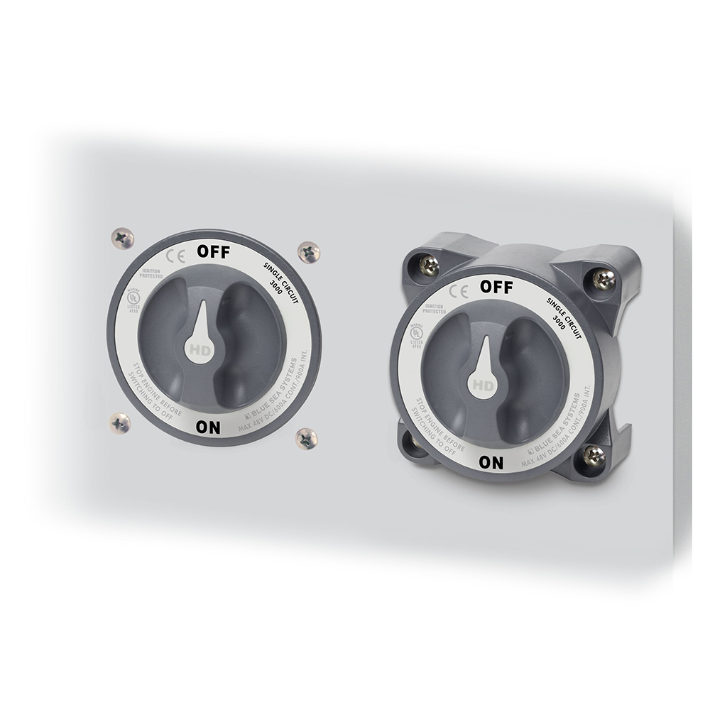 Dual electrical switches in off position