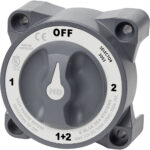 Blue Sea battery selector switch dial