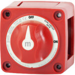 Red dual circuit battery switch