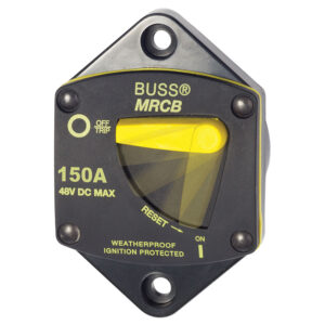 150A weatherproof circuit breaker with reset function