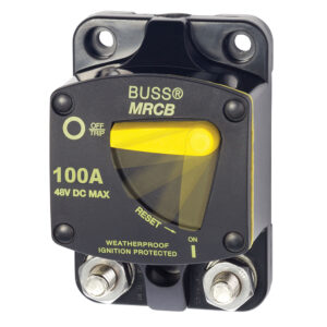 100A circuit breaker, waterproof, ignition protected
