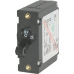 5A circuit breaker switch, off position.