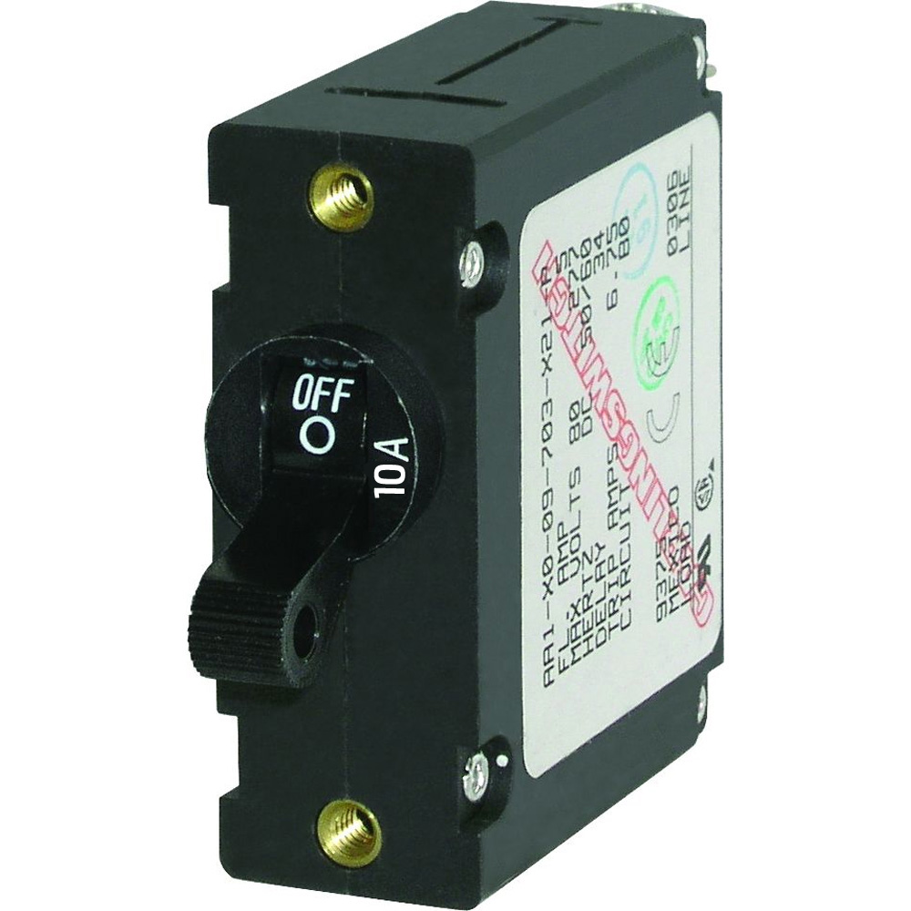 10A circuit breaker switch in off position