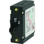 25A circuit breaker in off position