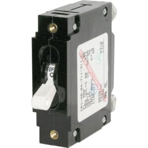 Electric circuit breaker switch component